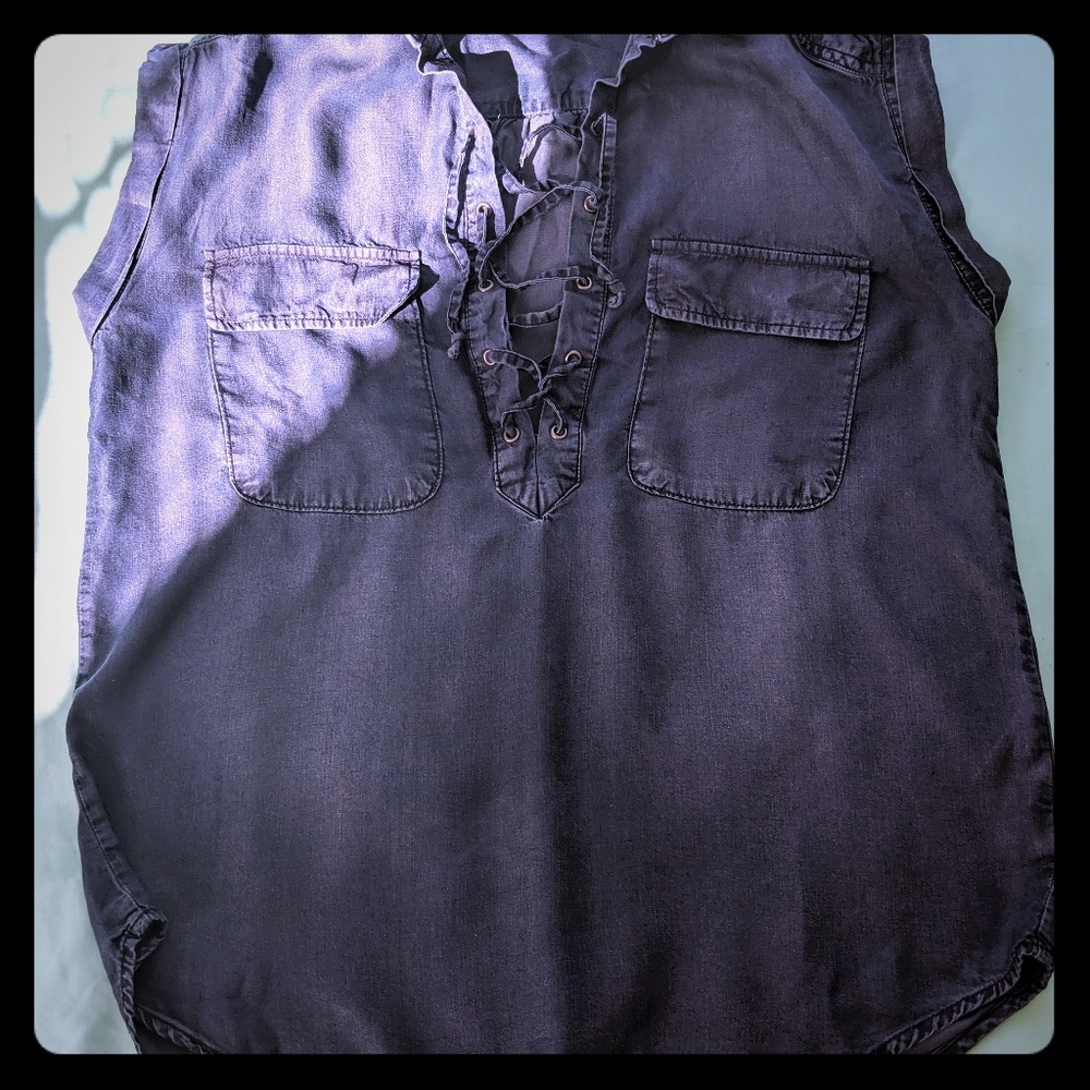 Jessica Simpson denim top